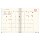 2027 Purring Pink Hunter Jotter Medium Planner