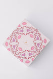 Luxury Stationery Set - Folk Pattern Pink/Purple