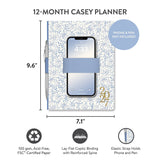 2027 Pressed in Blue Casey Planner