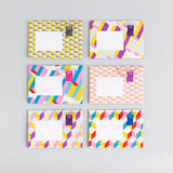 Urban Pigeon, Colourful Folding Letter 6-Pack