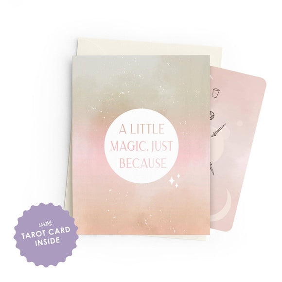 Just Because | Tarot Greeting Card