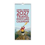 2027 Travel Postcard Calendar