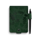 Hunter Forest Green Acorns Mini Jotter