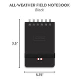 All-Weather Field Book Black Hunter