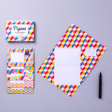 Urban Pigeon, Colourful Folding Letter 6-Pack