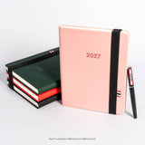 2027 Purring Pink Hunter Jotter Medium Planner