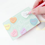 Valentines Cards Set - Sweethearts (Scratch-off)