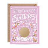 Birthday - Floral Fortune (Scratch-off)