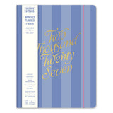 2027 Cabana Stripes Monthly Academic Planner