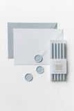 Dusty Blue Glue Gun Sealing Wax (Box of 5 Sticks)