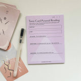 Tarot Reading Notepad Collection