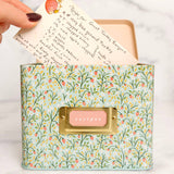 Strawberry Meadow Tin Recipe Box