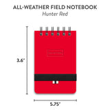 All-Weather Field Book Red Hunter