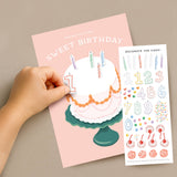 Birthday - Cake (Sticker Scene)