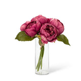 Peony Bouquet - Dark Pink