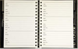 LG Format Address Book - Black and White
