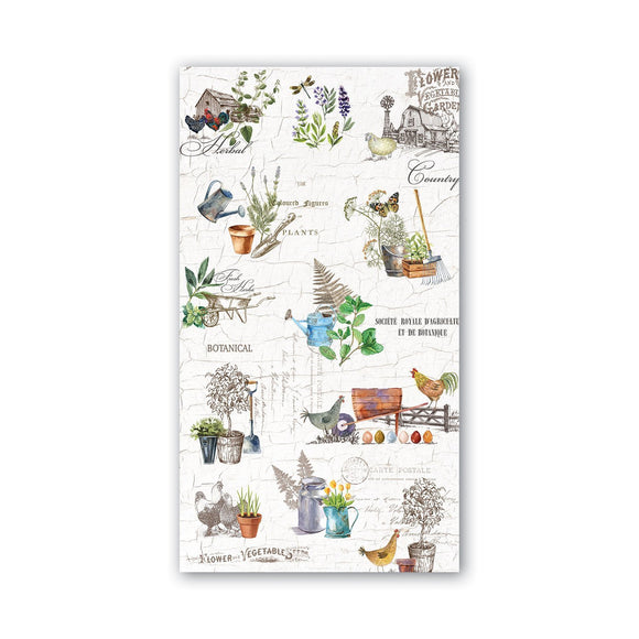 Michel Design Guest Napkin - Country Life