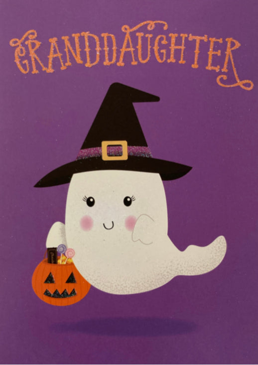 Halloween Card - Granddaughter