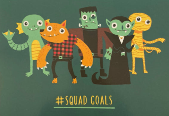 Halloween Card - Squad Goals