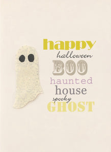 Halloween Card - Happy Boo