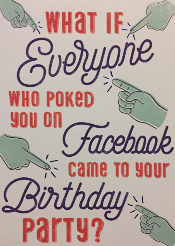 Birthday - Facebook Poke
