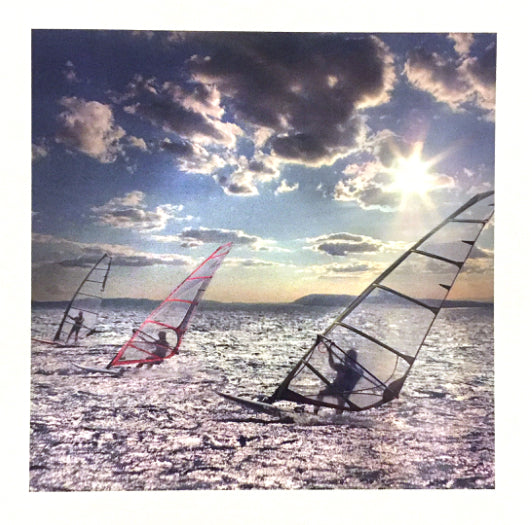 Blank - Windsurfers Blasting