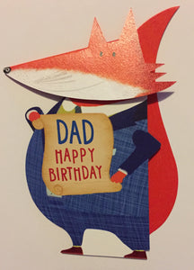 Birthday Relative Specific - Dad (3D cut out)
