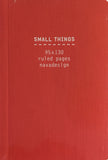 Small Things Lined Notebook Set/4