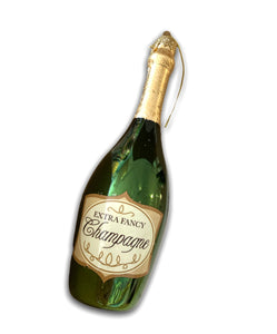 Champagne Hanging Ornament