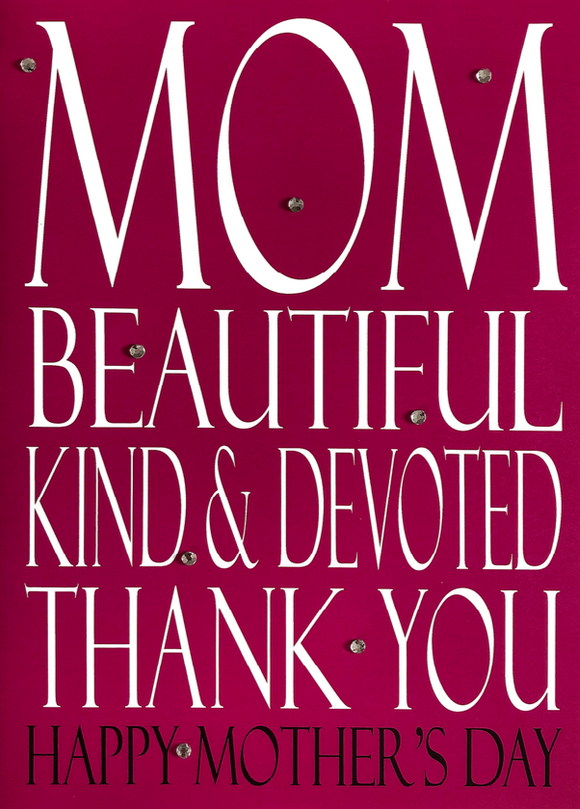 Mother's Day - Thank you