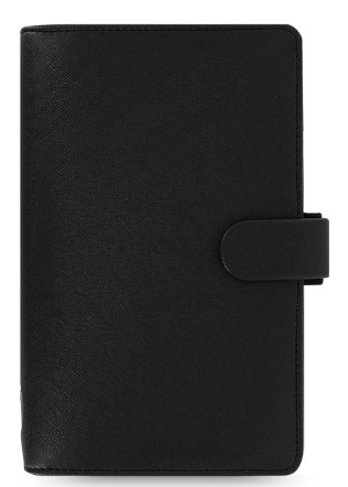 Saffiano Personal Compact Organizer - Black