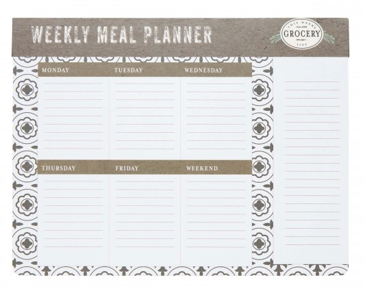 Weekly Meal Planner - Farmhouse
