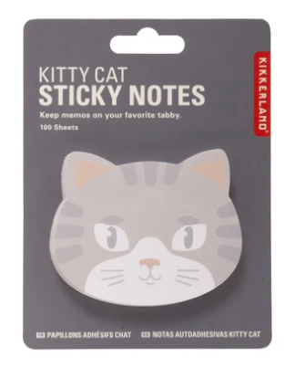 Kitty Cat Sticky Notes