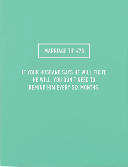Wedding - Marriage Tip #78