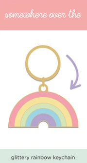 Over the Rainbow Keychain