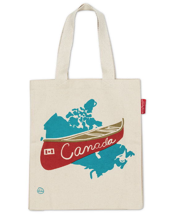 Canvas Tote Bag - Canada Canoe