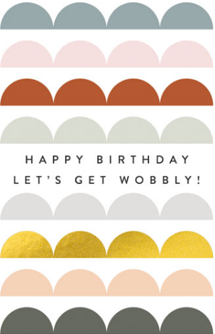 Birthday - Wobbly