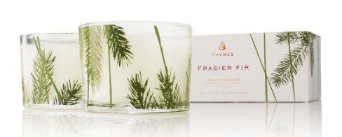 Frasier Fir Candle Duo - Pine Needle