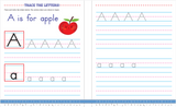 Trace & Learn Letters