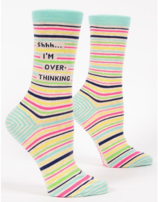 Women's Socks - Over Thinking