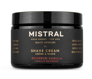 Mistral Bourbon Vanilla Shave Cream