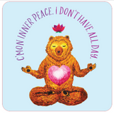 Inner F*cking Peace Motivational Card Deck