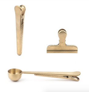 Brass Clip Set