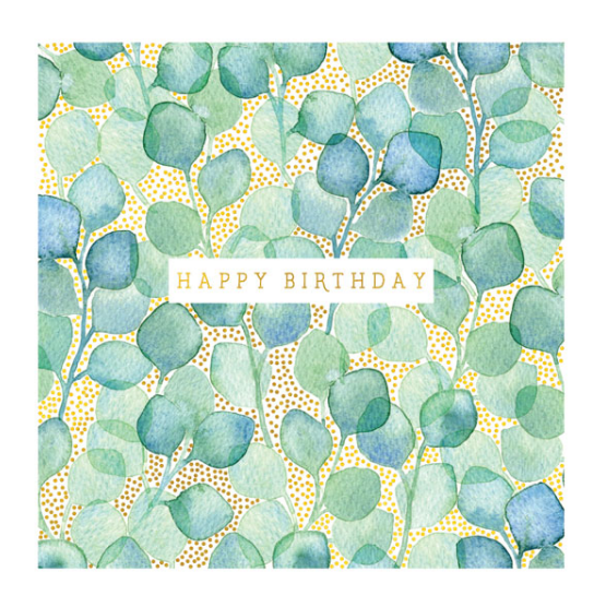 Birthday - Leaves