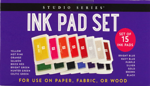 Ink Pad Set of 15