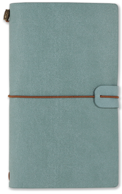 Voyager Refillable Notebook - Light Blue