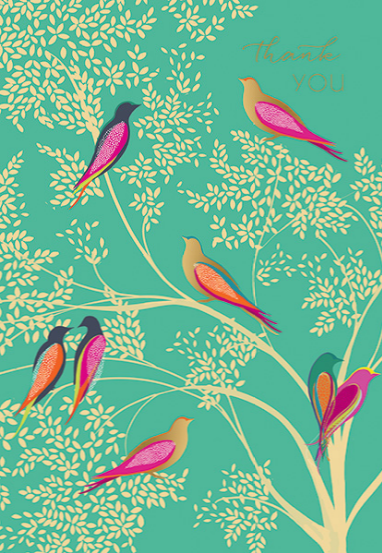 Thank You - Birds in a Tree