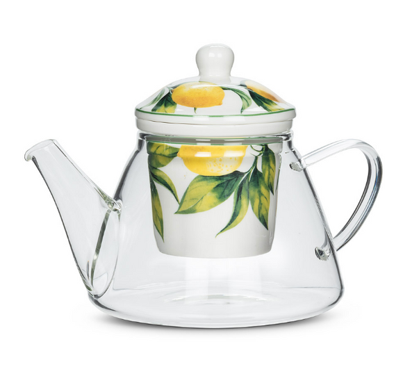 Lemon Glass Teapot