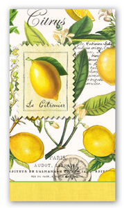 Michel Design Guest Napkin - Lemon Basil