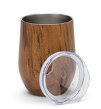 Bevi Insulated Wine Cup - Wood